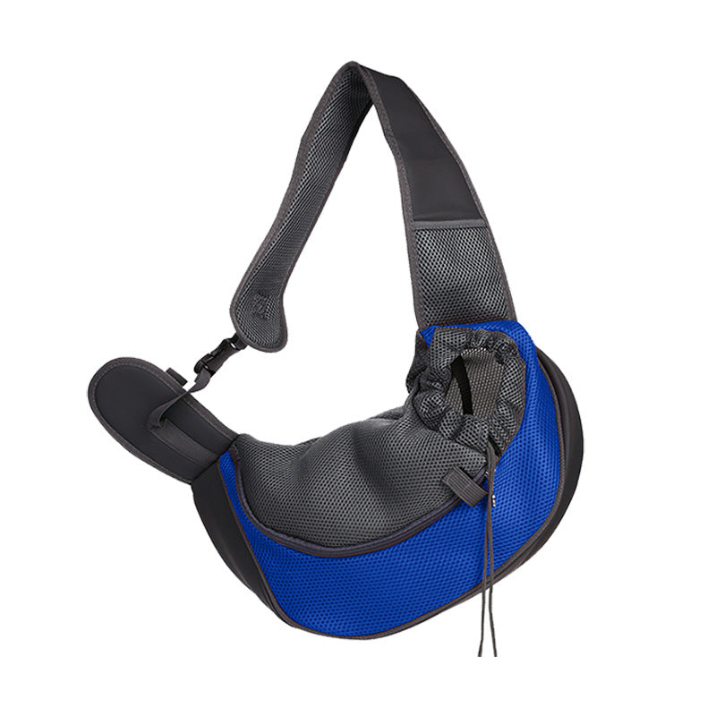 Breathable Oxford Pet Carrier Crossbody Shoulder Bag for Cats and Small Dogs