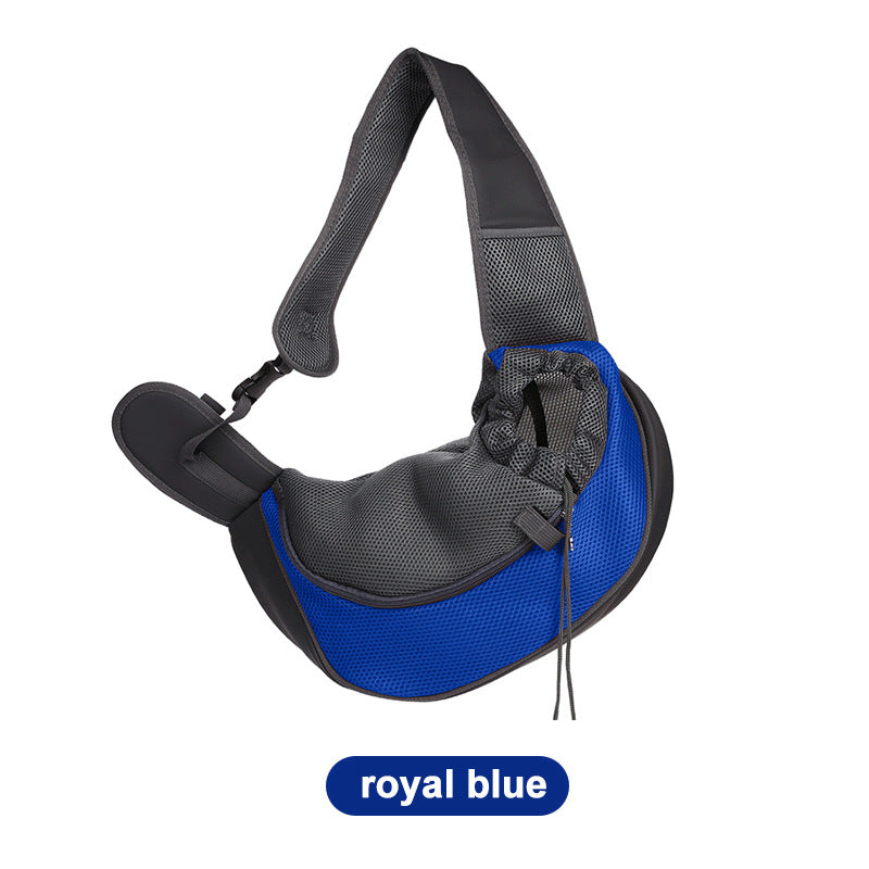 Breathable Oxford Pet Carrier Crossbody Shoulder Bag for Cats and Small Dogs