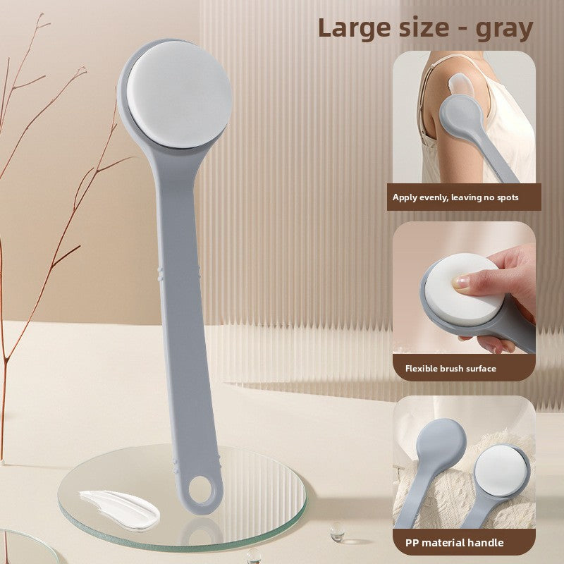 Long Handle Back Lotion Applicator Brush for Even Body Oil and Moisturizer Spreading