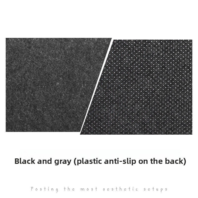 Extra Large Felt Desk Mat Mouse Pad Non-Slip Gaming Table Mat