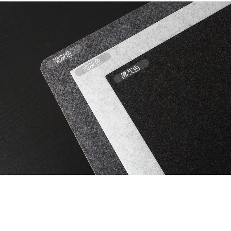 Extra Large Felt Desk Mat Mouse Pad Non-Slip Gaming Table Mat