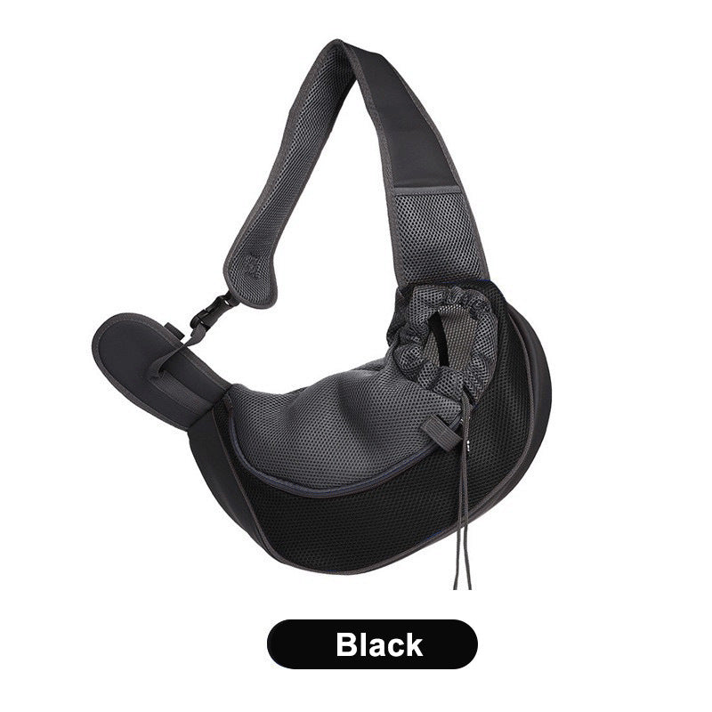 Breathable Oxford Pet Carrier Crossbody Shoulder Bag for Cats and Small Dogs