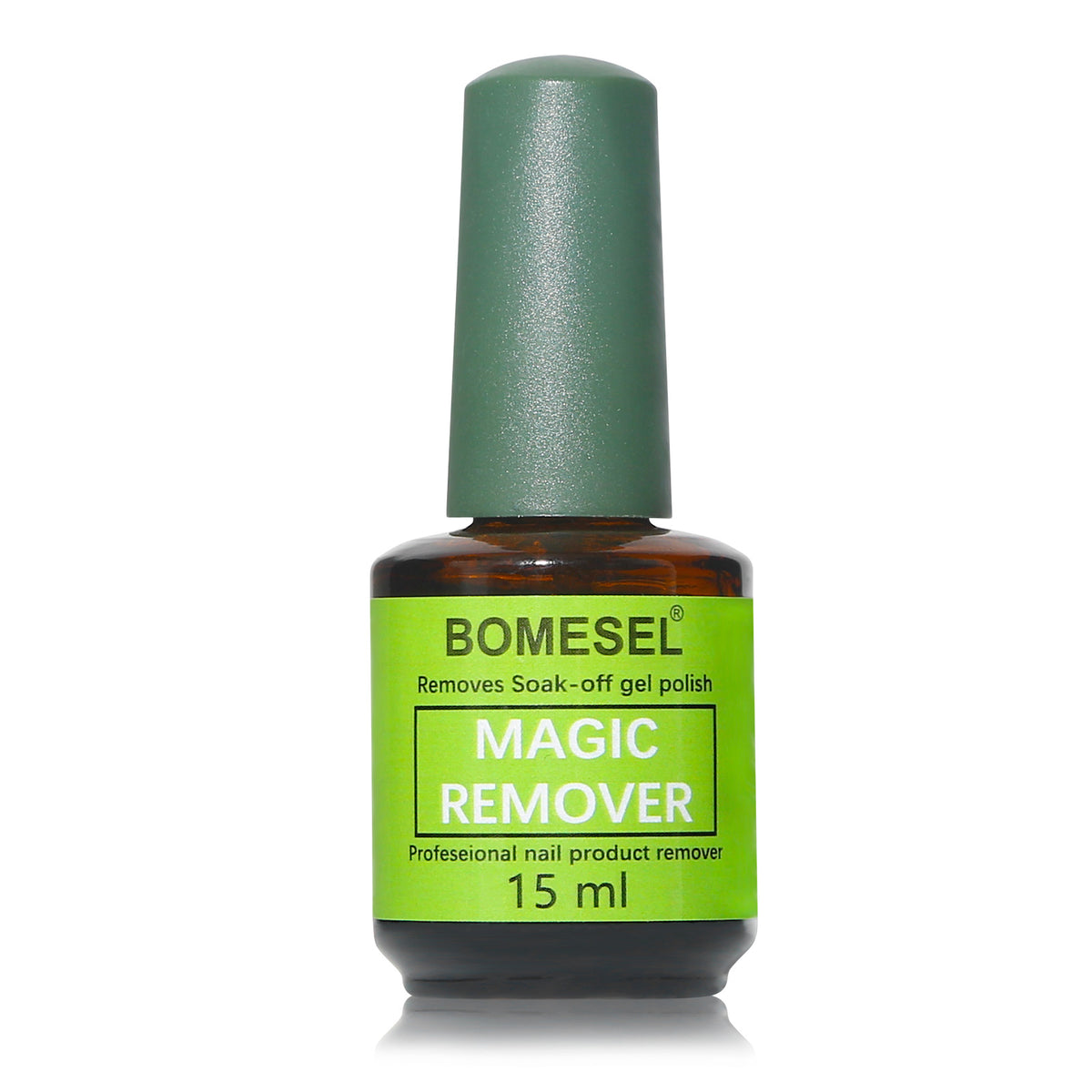 Glitter nail remover gel
